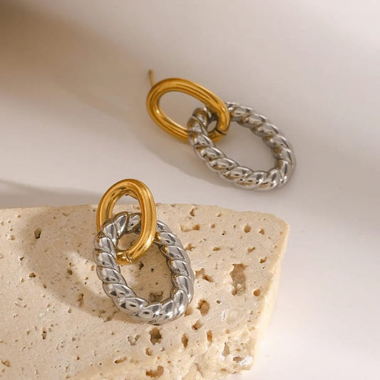 Two tone dual link drop