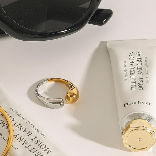 two tone ring (Golden & silver)