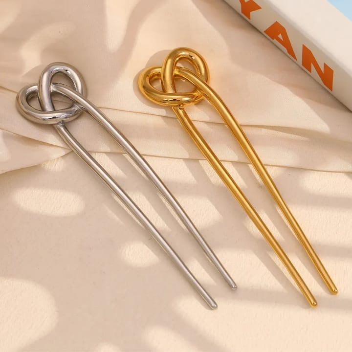 Modern Knot Hair Pin Set